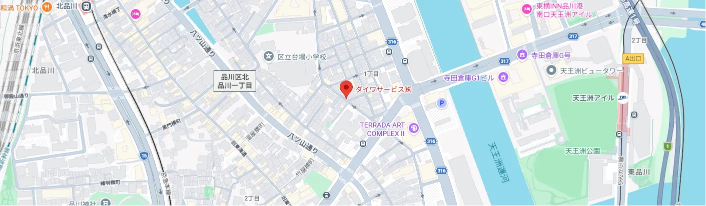 ダイワサービス株式会社 地図